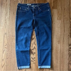 AG Adriano Goldschmied the Stilt Roll-up Cigarette Crop Roll-Up 29